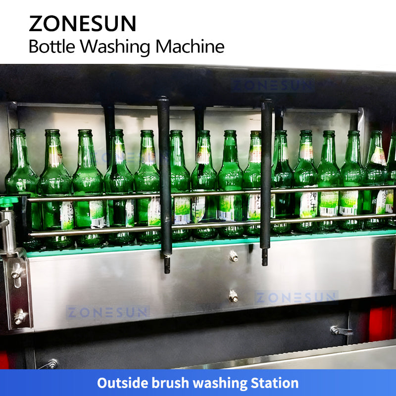 Automatic Glass Bottle Washing Machine