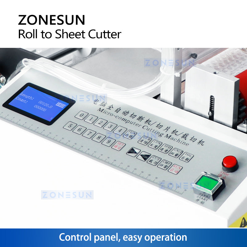 ZONESUN ZS-DBC300 Bubble Wrap Sheet Cutting Machine