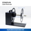 ZONESUN ZS-LRA8 Automatic Label Rewinder with Speed Control