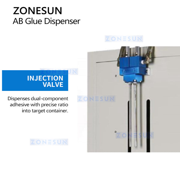ZONESUN ZS-AGD3 Automatic Low-Viscosity AB Glue Filling Machine Glue Dispensing Machine