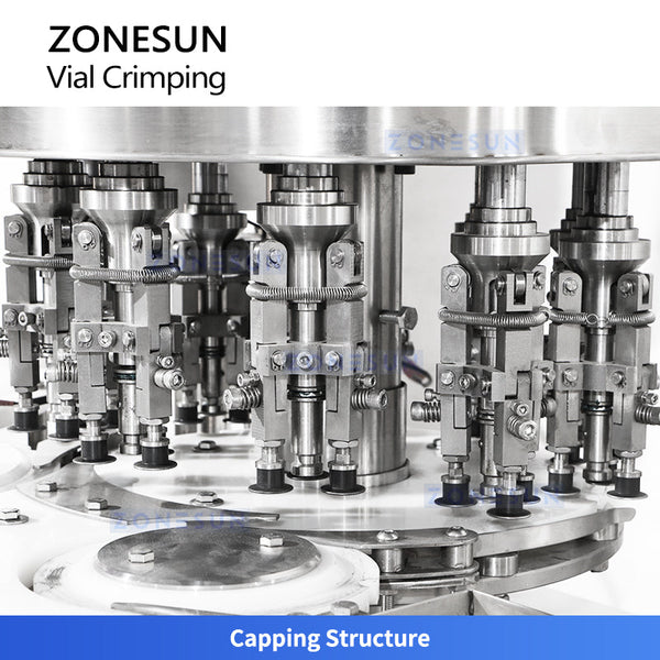 ZONESUN Vial Bottle Filling Crimping Machine