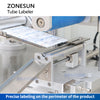 ZONESUN ZS-TB801D Semi Automatic Round Bottle Labeling Machine