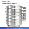 ZONESUN ZS-ZDS800 Vibratory Powder Screening Machine for Particle Separation