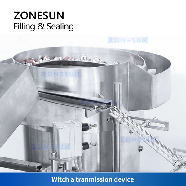 ZONESUN ZS-PB450 Máquina automática de llenado y tapado de botellas de penicilina personalizadas