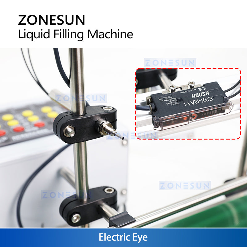 ZONESUN ZS-DPYT200 Dual Nozzle Diaphragm Pump Liquid Filling Machine