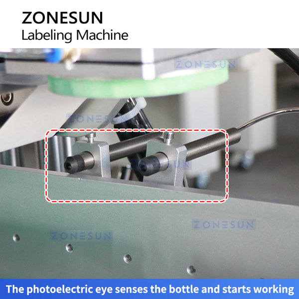 ZONESUN ZS-TB770 Automatic Tapered Bottles Labeling Machine