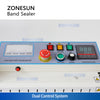 ZONESUN ZS-FR1800P Automatic Bag Sealing Machine with Date Coder
