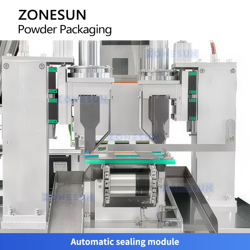 ZONESUN Straw Powder Filling & Sealing Machine
