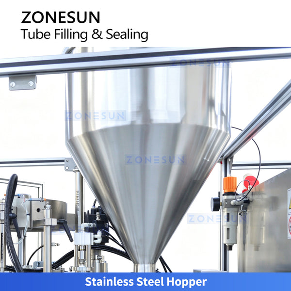 ZONESUN ZS-FS60A Automatic Aluminum and Plastic Tube Filling and Sealing Machine