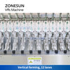 ZONESUN ZS-FSL12 Autoamtic VFFS 12 Lanes Granule Filling Sealing Machine