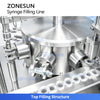 Plastic syringe feeding assembly machine