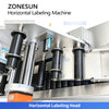 ZONESUN ZS-TBRH200 Automatic Horizontal Labeling Machine for Ampoules Vials and Small Bottles