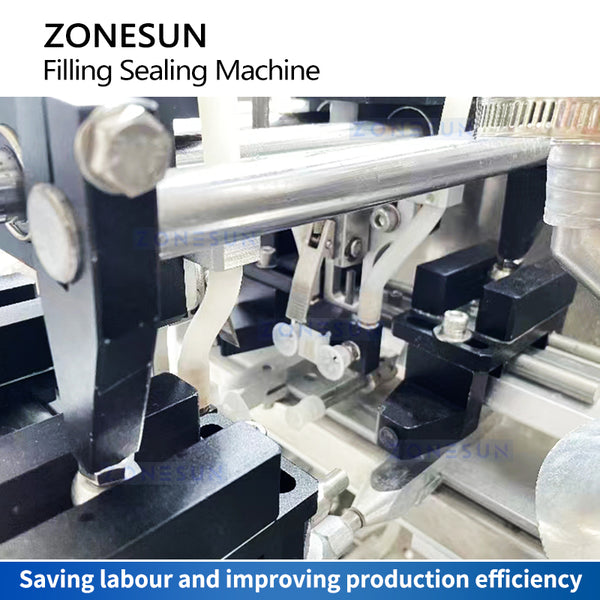 ZONESUN ZS-AFS210 Automatic Powder Pouch Bag Filling Sealing Machine