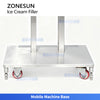 ZONESUN ZS-ICF01 Semi-Automatic Dual-Color Ice Cream Cup Filling Machine