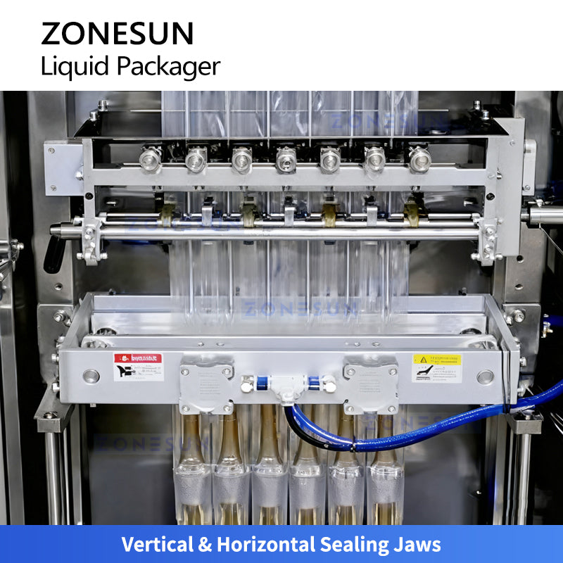 ZONESUN ZS-FS220M Liquid Sachet Filling Sealing Machine Multi-Lane VFFS Packer