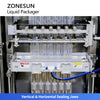 ZONESUN ZS-FS220M Liquid Sachet Filling Sealing Machine Multi-Lane VFFS Packer