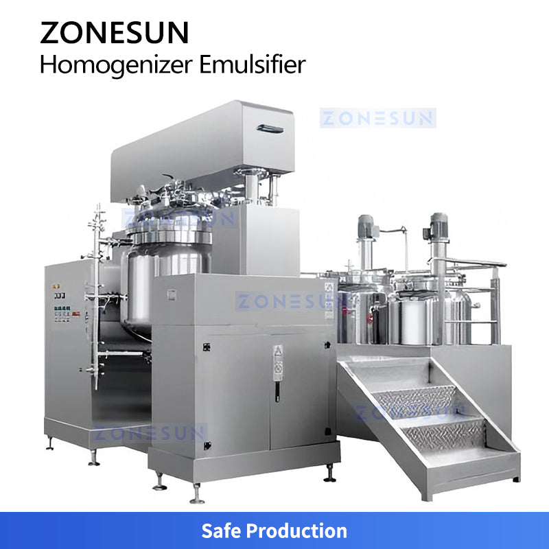 Food grade emulsifier mixer