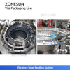 ZONESUN ZS-AFCL9 Automatic Vial Filling Capping Labeling Machine Vial Packaging Line