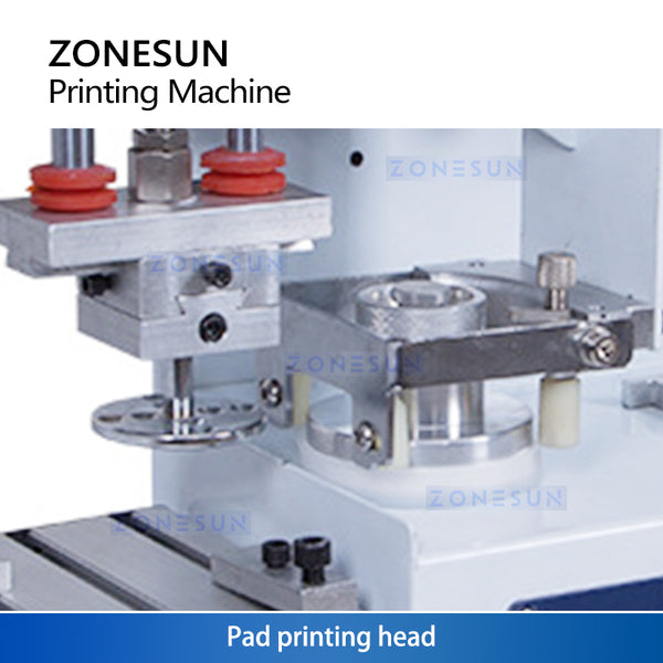 ZONESUN ZS-QYY1 Pneumatic Pad Printing Machine for Flat Surfaces