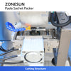 ZONESUN ZS-FS240L Paste Sachet Packing Machine for Food, Cosmetic & Pharma Products