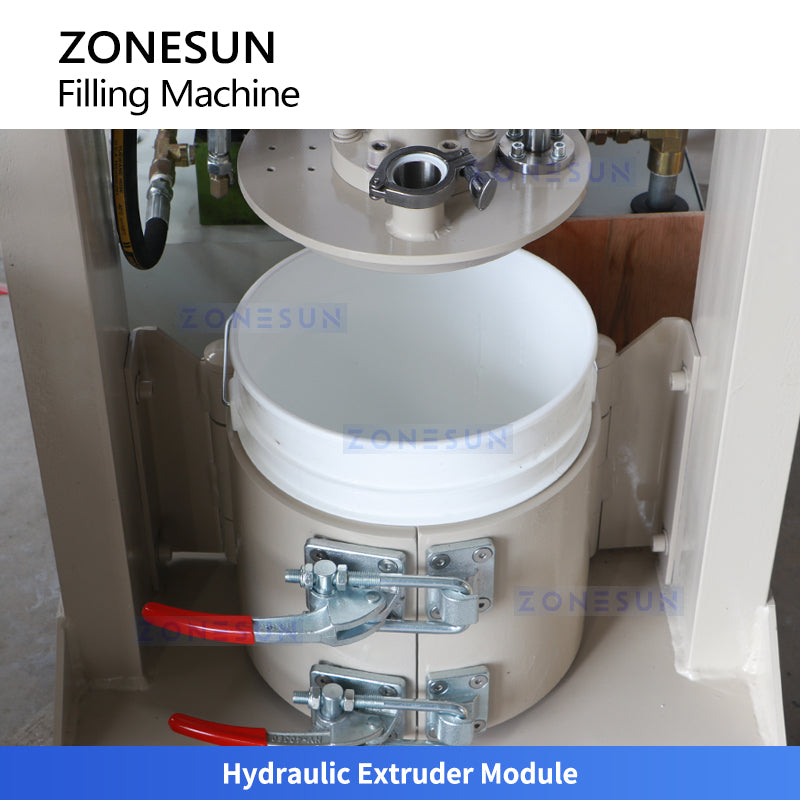 Zonesun ZS-VGPJ1 Pneumatic Paste Hydraulic Press Filling Machine