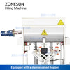 ZONESUN ZS-FM250 Semi-automatic Dual-Color Swirl Paste Piston Pump Filling Machine