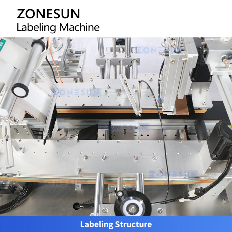 ZONESUN ZS-TB831F Meal box Wrap-Around Food Tamper-evident Boxes Labeling Machine