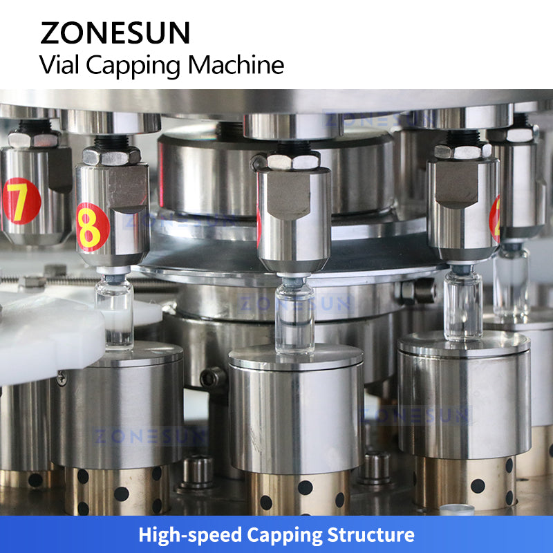 ZONESUN ZS-YG300 Automatic Vial Capping Machine Glass Vial Crimping Equipment