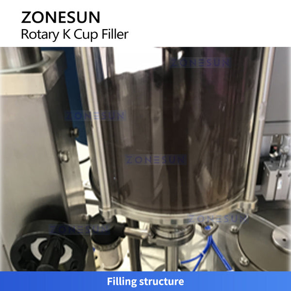 ZONESUN ZS-RKCF1 Rotary K-Cup Filling & Sealing Machine