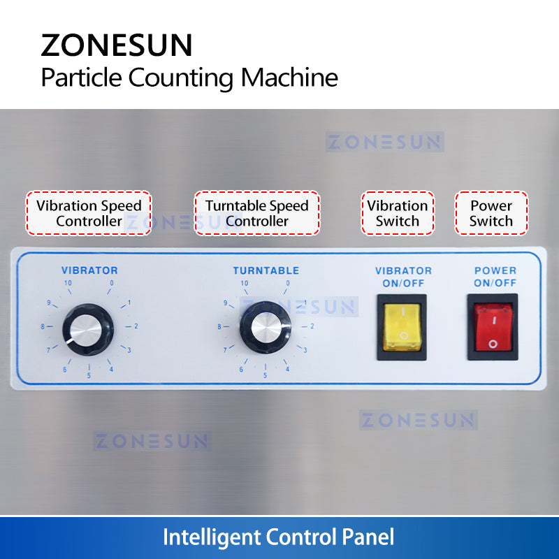 ZONESUN ZS-YL2 Dual-Lane Candy and Granule Counting Machine