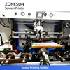 ZONESUN Automatic Bottle Single Color Screen Printer