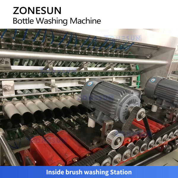 Automatic Glass Bottle Washing Machine
