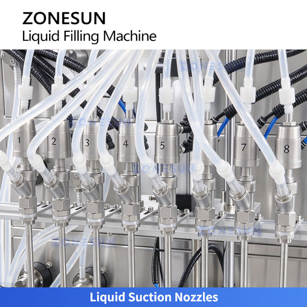 ZONESUN ZS-YTMP80D liquid suction nozzles and tubing