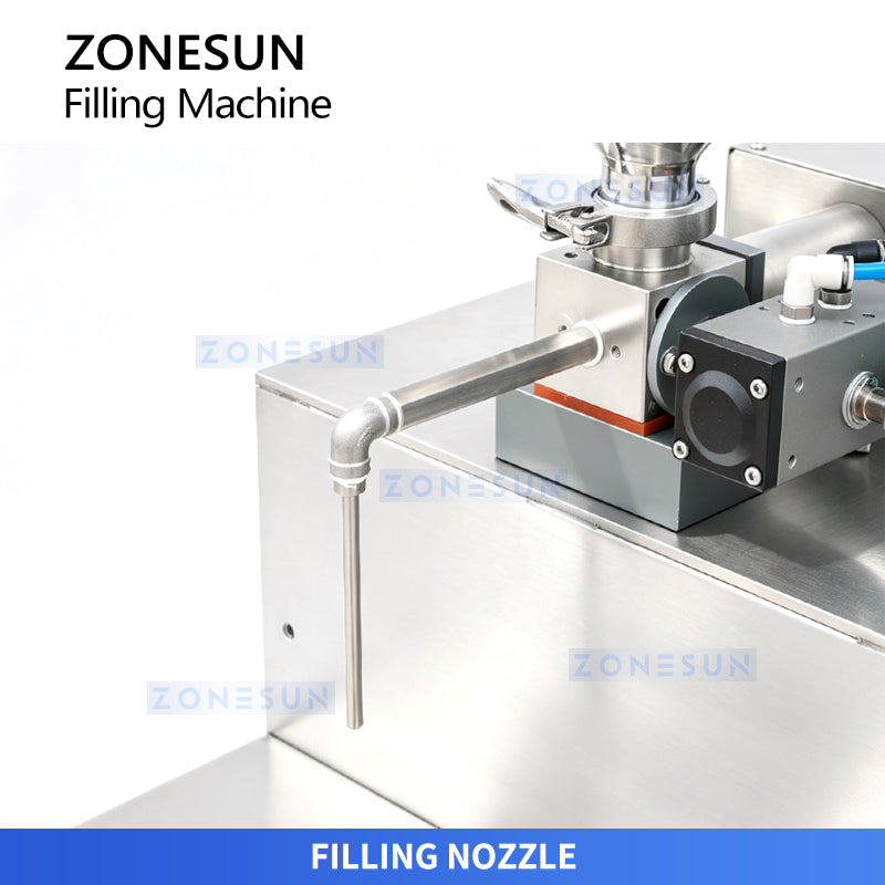 ZONESUN ZS-GTPP1M Small Volume Cosmetic Cream and Paste Filling Machine