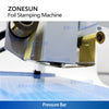 ZONESUN ZS-8025 Digital Hot Foil Stamping Machine for Crafts & Packaging