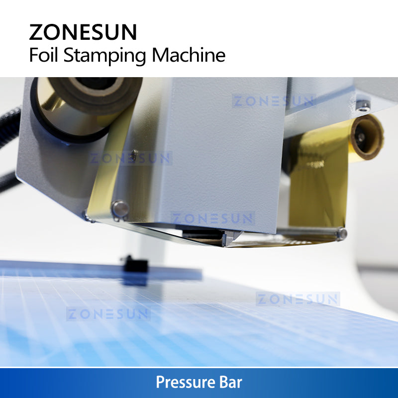 ZONESUN ZS-8025 Digital Hot Foil Stamping Machine for Crafts & Packaging