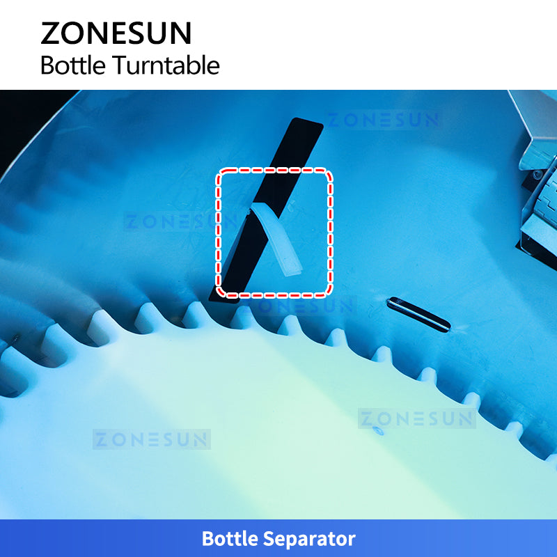 ZONESUN ZS-LP150 Automatic UV Bottle Unscrambler for Packaging Lines