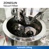 Industrial vacuum mixer