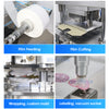 ZONESUN ZS-PK960 Automatic Round Pleated Wrapping Machine