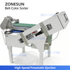 ZONESUN ZS-SXM3 Mini Belt Type CCD Color Sorter for Grains Seeds Coffee Beans & Nuts