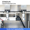 ZONESUN ZS-FAL180G11 Automatic Juice Water Beverage Tracking Filling Capping Labeling Production Line