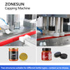 ZONESUN ZS-XG05 Servo Spindle Capping Machine for Twist-Off Jar Caps