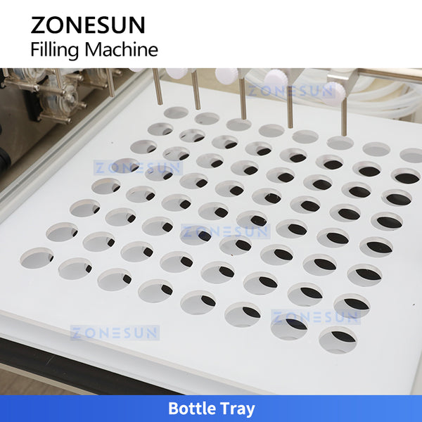 ZONESUN ZS-YTPP8 Peristaltic Pump Filling Machine 8 Head Essential oil Perfume Dose Liquid Filling Equipment