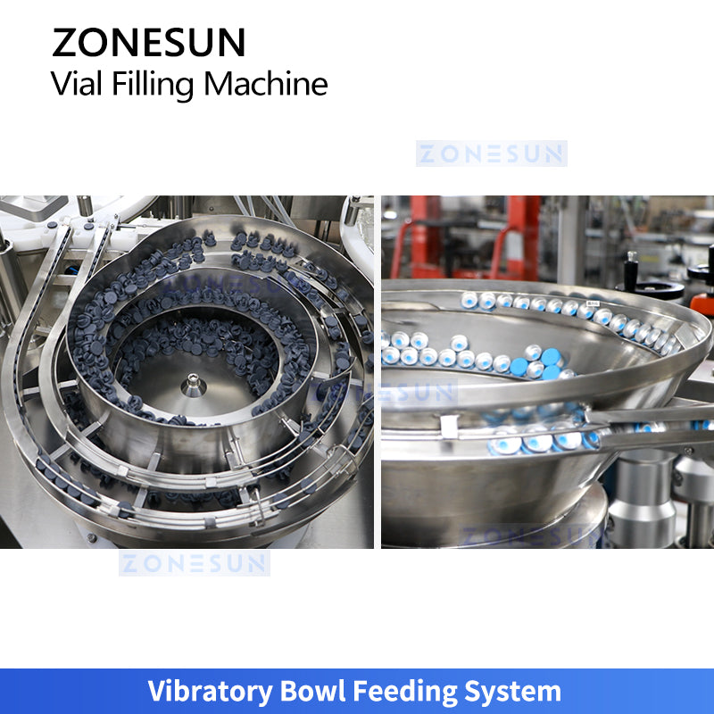 vial stoppering capping machine