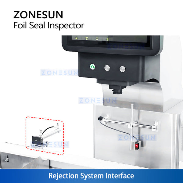 ZONESUN ZS-MD50 Automatic Foil Seal Thermal Imaging Inspection Machine