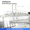 ZONESUN ZS-AFC16PB Automatic Small Bottle Tube Liquid Supplements Filling and Capping Machine