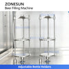 ZONESUN ZS-DG4A Automatic Isobaric Beer Bottle Filling & Fermentation System