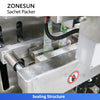 Zonesun ZS-FS04 Dual Lanes Sachet Paste Filling Sealing Machine