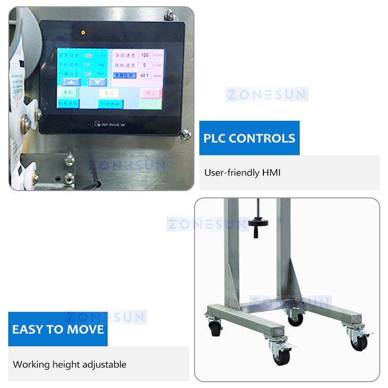 ZONESUN ZS-PD1 Automatic Desiccant Inserting Machine Moisture Absorber Dispenser