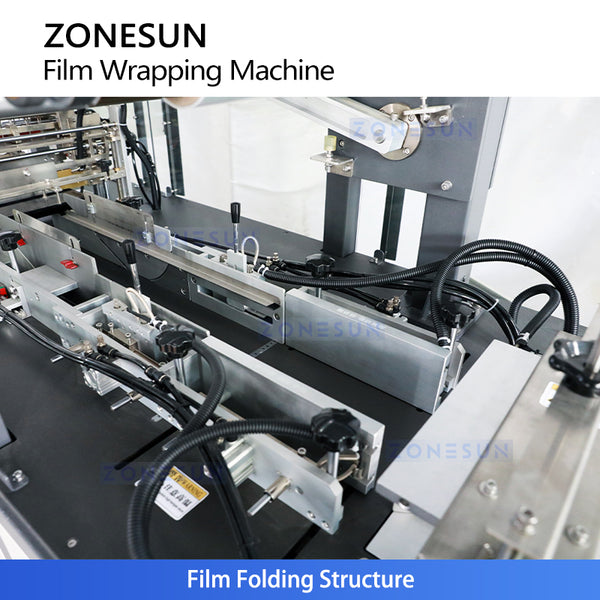 Heat sealing wrapping machine